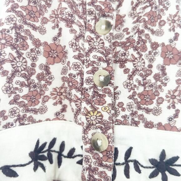 Kate Quinn Girls Summer Spring Boho Bamboo Ditsy Floral Halter Dress Size 3T - Picture 4 of 8